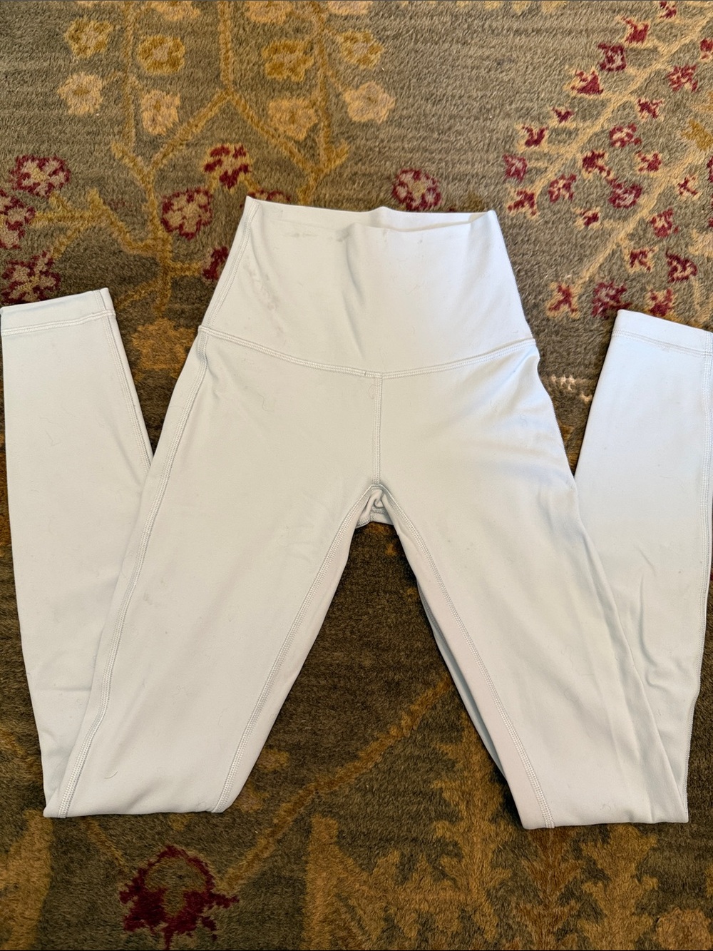 lululemon pale blue align leggings, size 0 - Picture 3 of 8